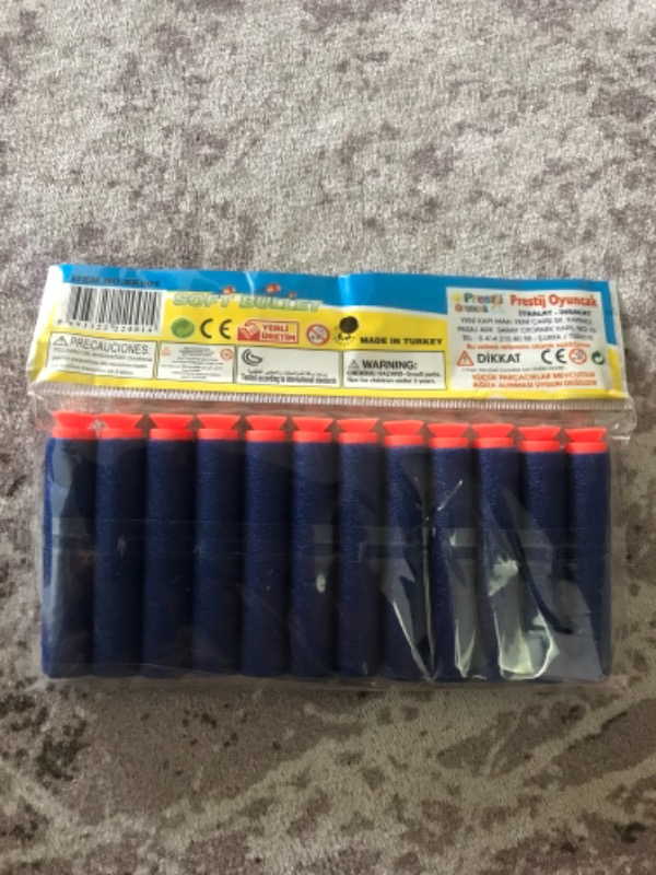 Nerf Yedek Mermi -12 Adet
