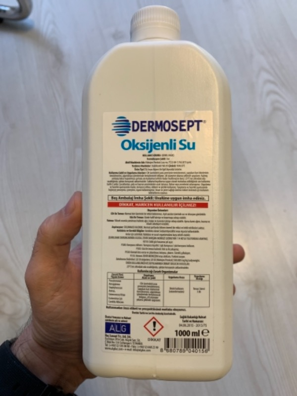 Dermosept Oksijenli Su Antibakteriyel Çözelti 1000 ml