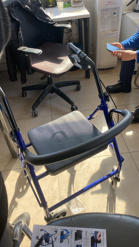 Fuhassan FH07C Tekerlekli Rollator Walker Yürüteç