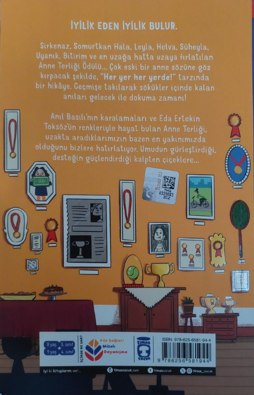 Timaş Çocuk Anne Terliği - Anıl Basılı