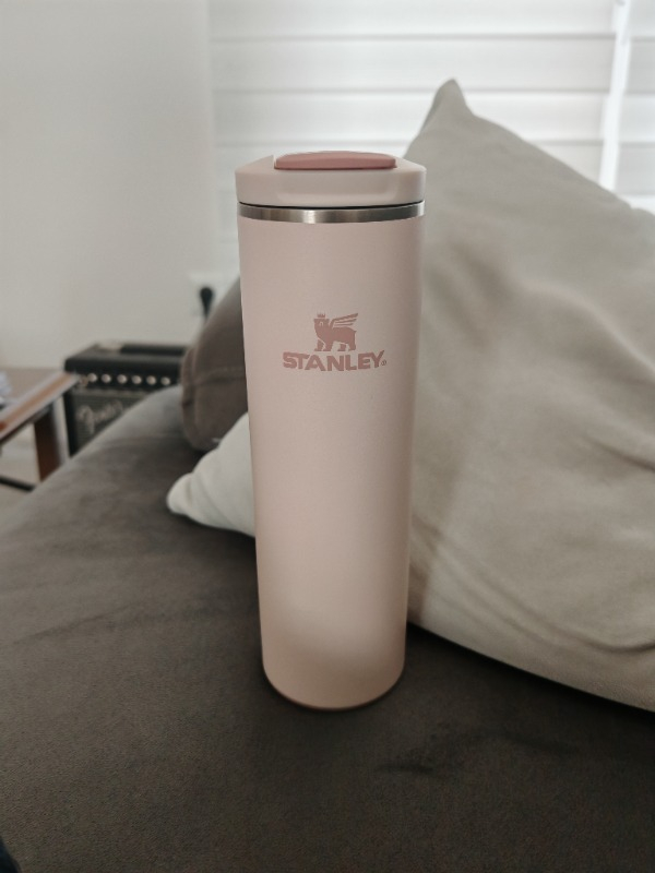 Stanley The Transit Fliptop Mug Paslanmaz Çelik 0.47 Lt Rose Renkli Model