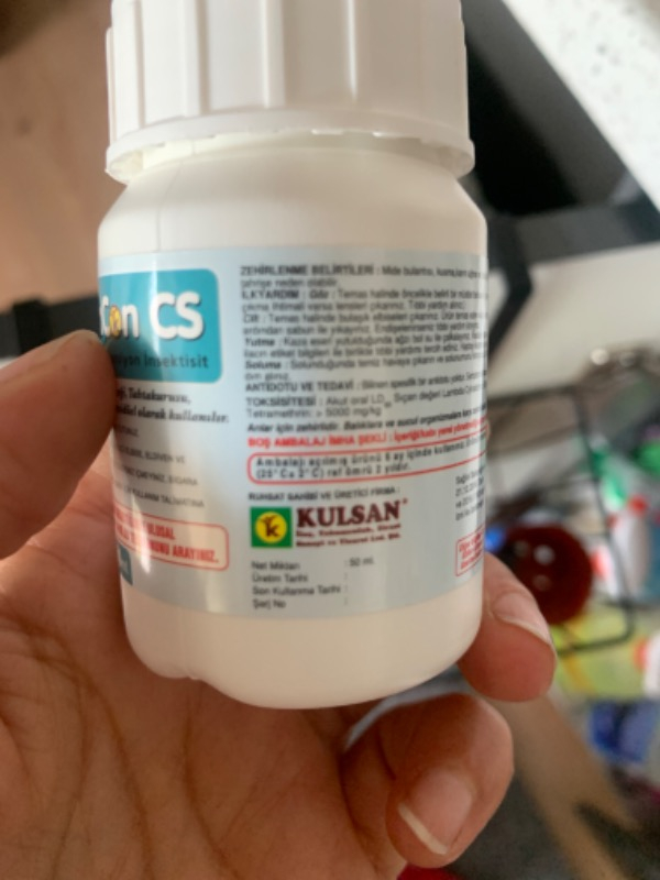 KULSAN Tetracon Cs Konsantre Genel Haşere Böcek Ilacı 50 ml