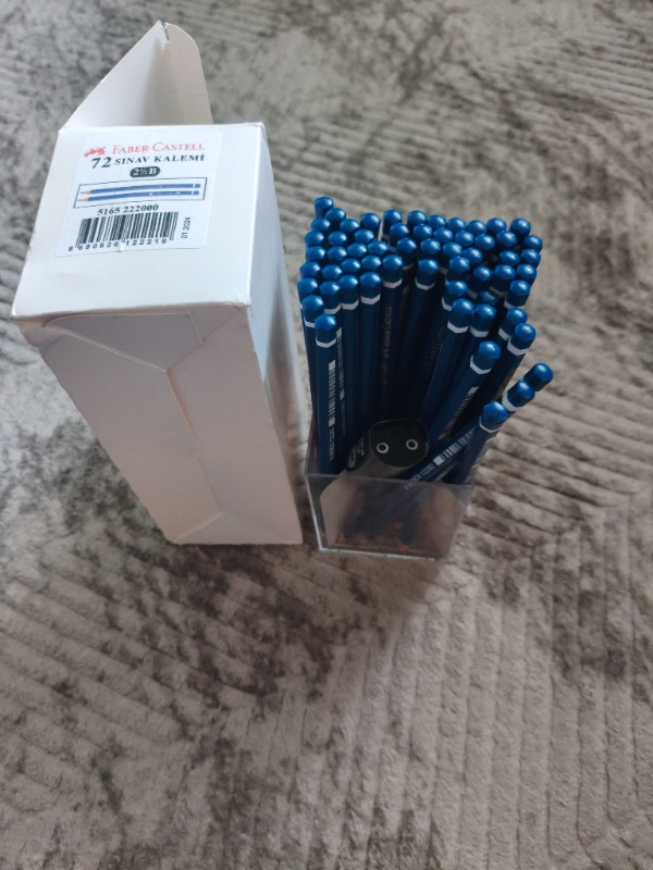 Faber-Castell Sınav Kurşun Kalem 2½b ( 72'li Paket )