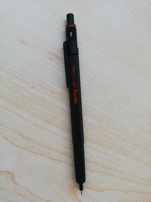 Rotring 600 Siyah Versatil Kalem 0.5