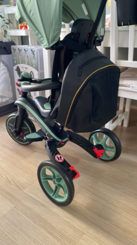 Globber Explorer 4in1 Katlanabilir Bisiklet - Yeşil