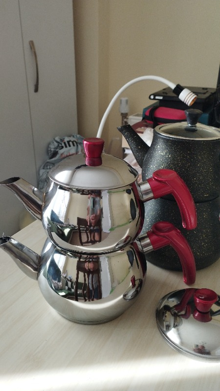 Ems Çelik Kardem Çaydanlık Mini Boy