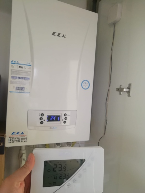 Eca Poly Touch 400W Kablosuz Oda Termostatı