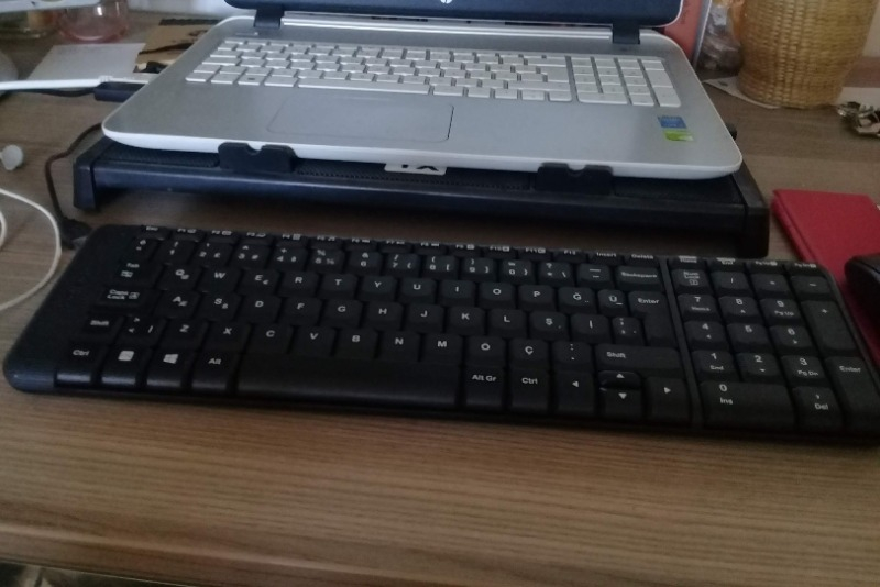 Logitech MK220 Kablosuz Klavye & Mouse Seti-Siyah