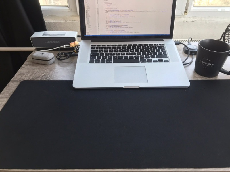 Addison 300271 Siyah Oyuncu Uzun Mouse Pad