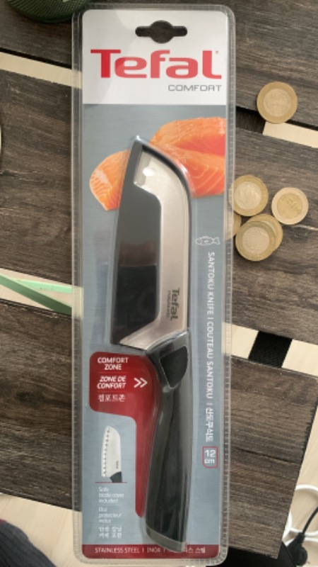 Tefal Santoku Bıçağı 12CM - Paslanmaz Çelik