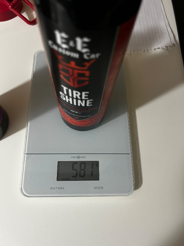 E&e Custom Car Tıre Shıne Lastik Parlatma Jeli 700 ml