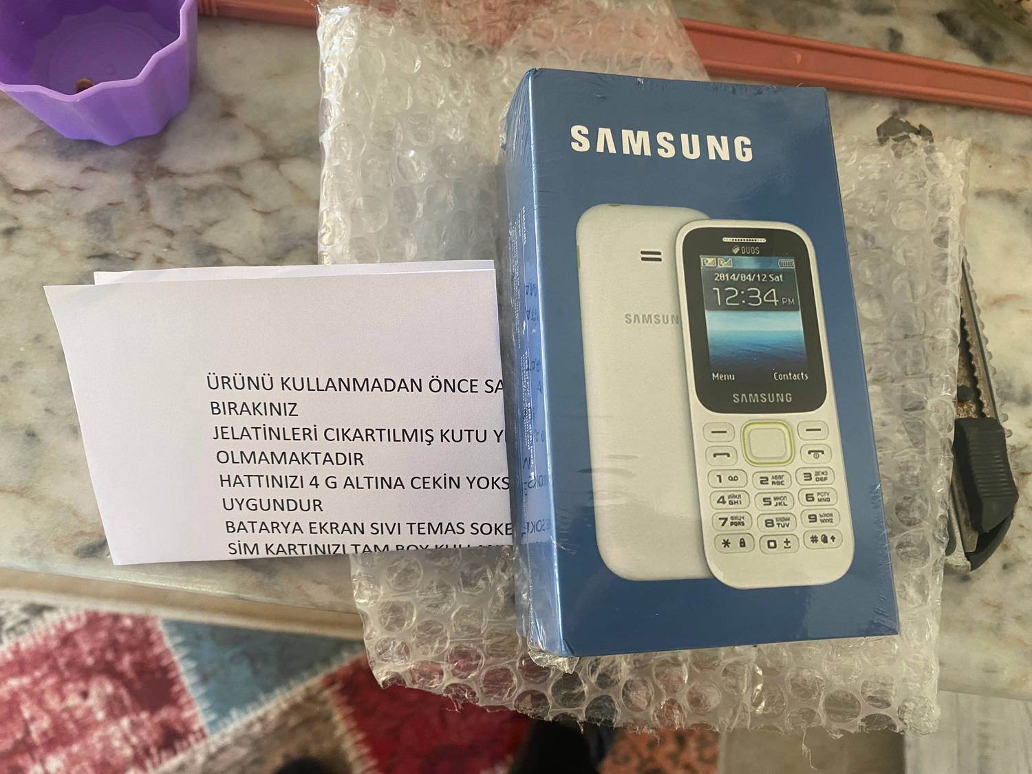 Samsung B310E Tuşlu Çift Simli Cep Telefonu