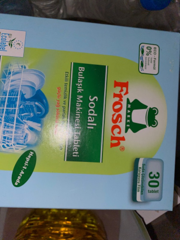 Frosch Sodalı Bulaşık Makinesi Tableti 30 Tablet