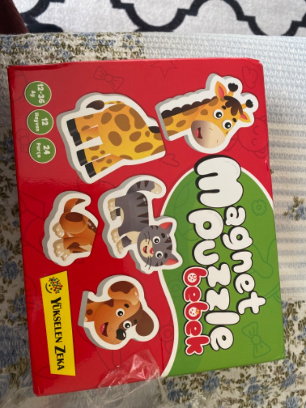 İlk Magnet Puzzle 12 - 36 ay