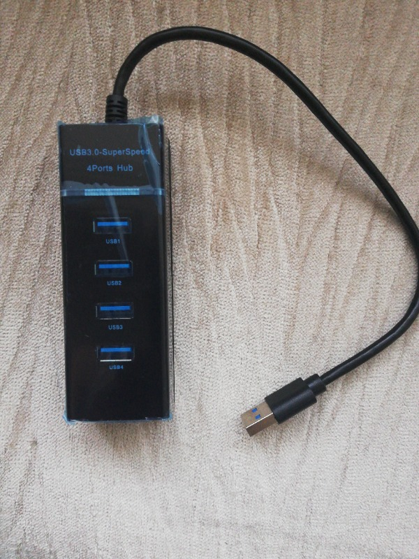 Alfais 4360 4 Port USB 3.0 Hub Switch Çoklayıcı Çoğaltıcı Adaptör