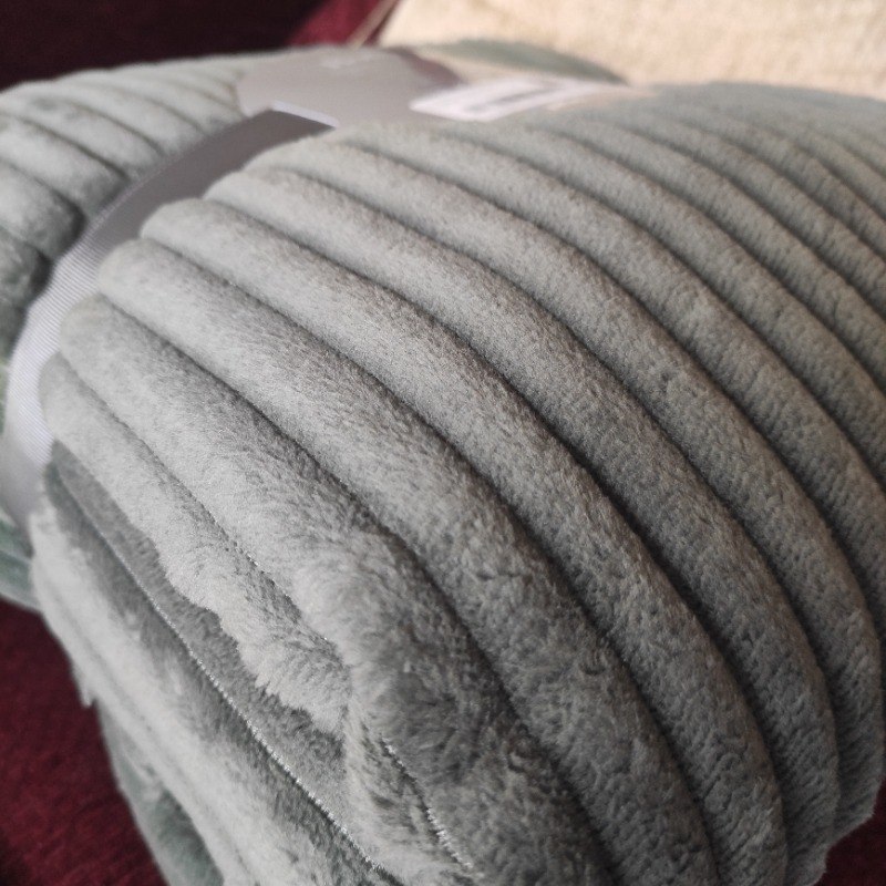 Yataş Bedding Holly Wellsoft Battaniye Çift Kişilik - Haki