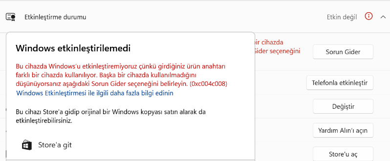 Microsoft Windows 11 Home Dijital Lisans Anahtarı Kalıcı Key Ömür Boyu 1 Kullanıcı İçin