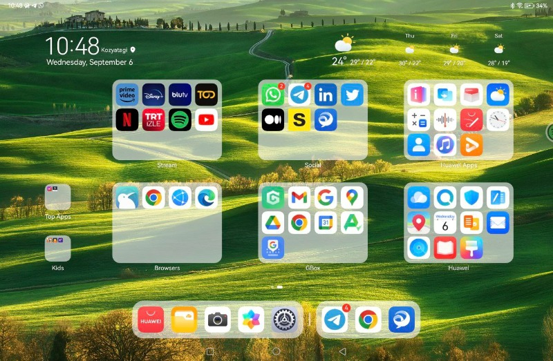 Huawei Matepad 11.5 8GB 128GB 11.5" Tablet+Klavye
