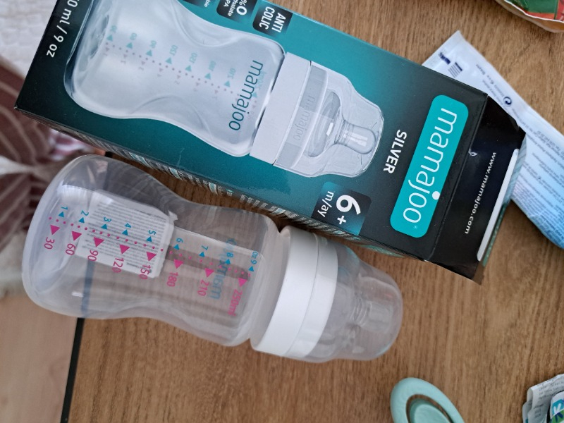 Mamajoo Silver Biberon 250ml
