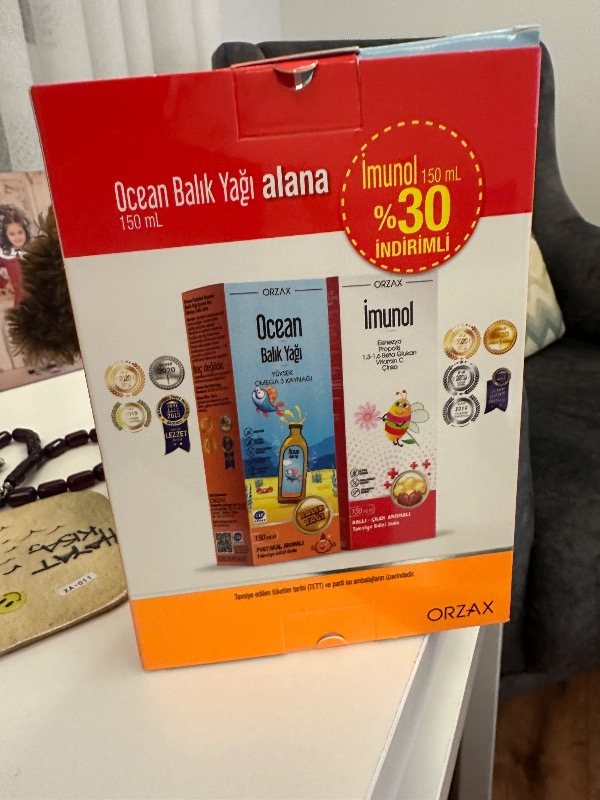 Orzax Imunol Şurup 150 ml