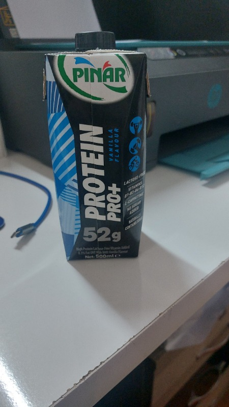 Pınar Protein Pro+ Vanilyalı 500 ml x 12 Adet