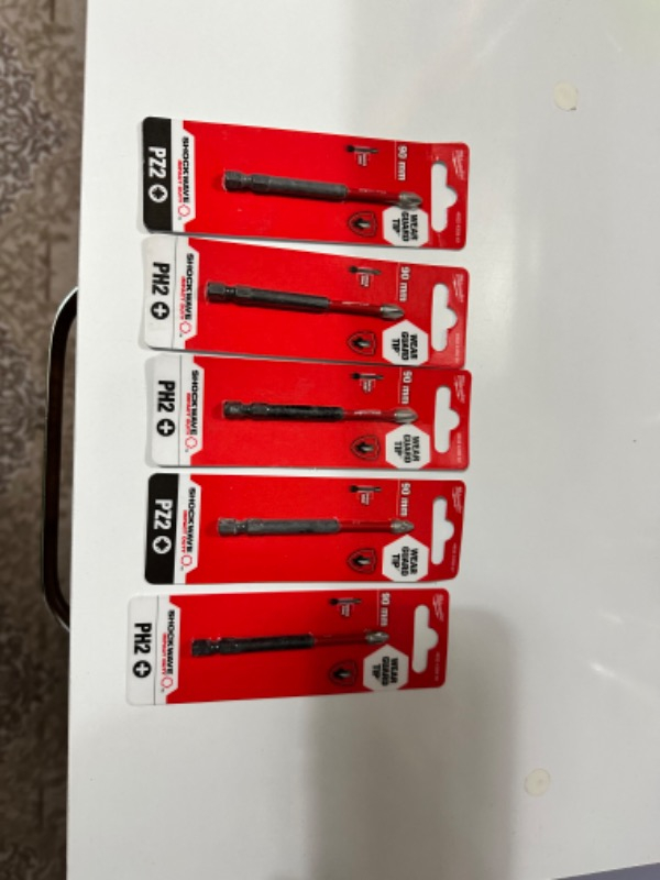Milwaukee Bits Uç Pz2 90 mm. 1'li Paket Shockwave