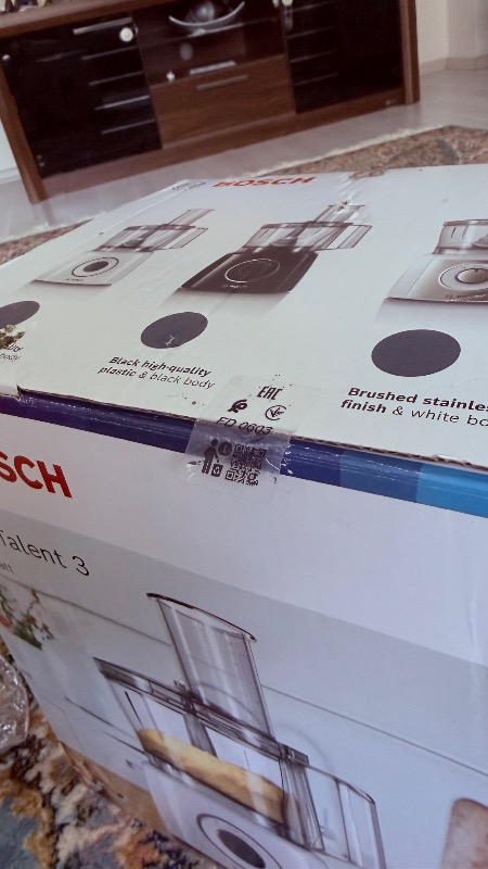 Bosch MCM3501M Mutfak Robotu - 800 W Güç, 1 Litre Kapasite, Paslanmaz Çelik Bıçaklar ve Çok Fonksiyonlu Aksesuarlar