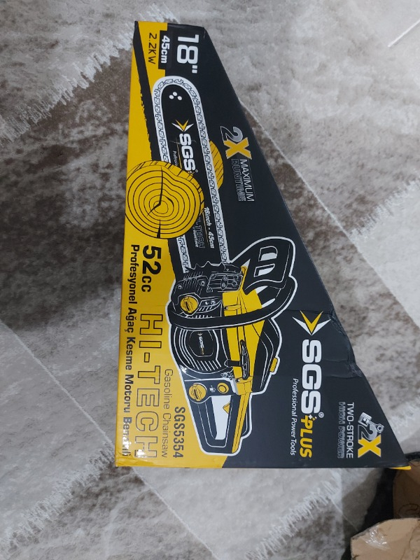 Sgs SGS5354 Ağaç Kesme Motoru Benzinli