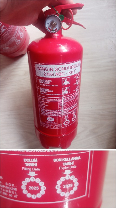 Mapeks 2 kg Yangın Tüpü