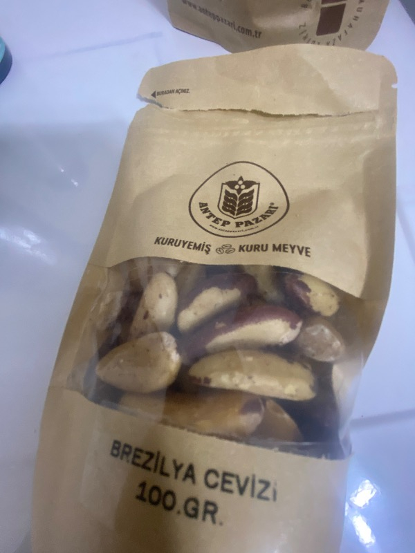 ANTEP PAZARI BREZİLYA CEVİZİ-NATUREL-100 GR