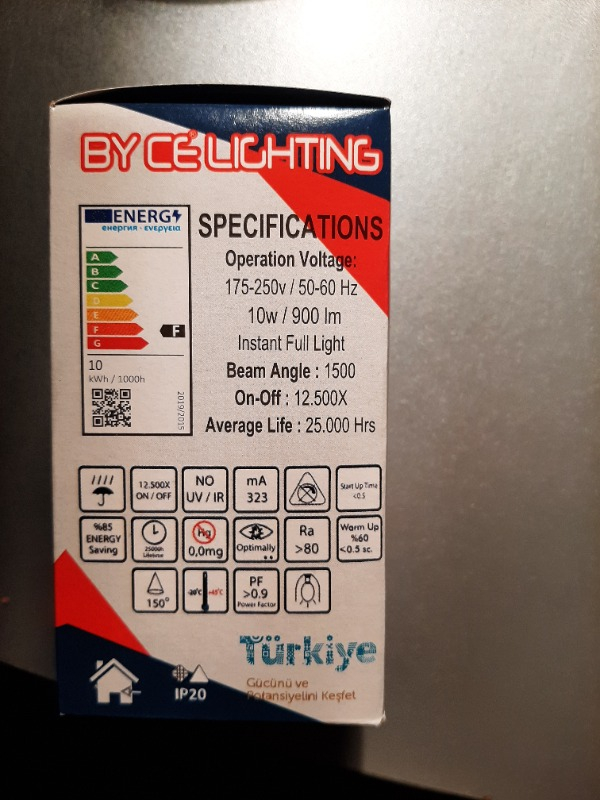 Vovo LED Ampul 9W 10'lu