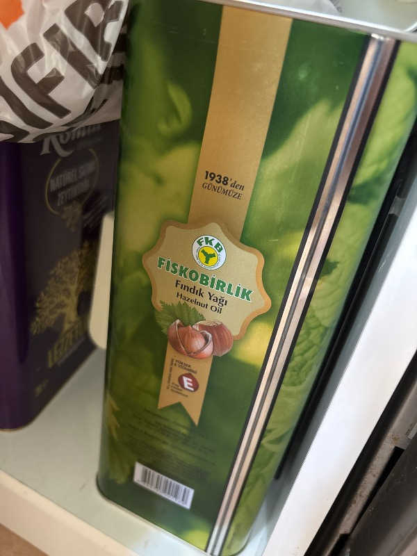 Fiskobirlik  Fındık Yağı - 5 Litre