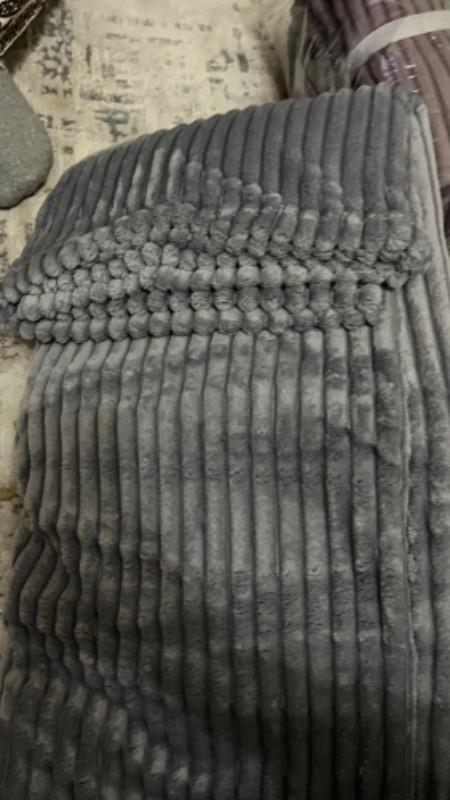 Yataş Bedding Holly Wellsoft Battaniye Çift Kişilik - Gri
