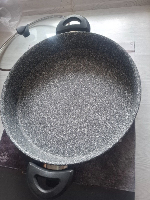 TAÇ-3466 Ultra Granit Basık Tencere 32CM