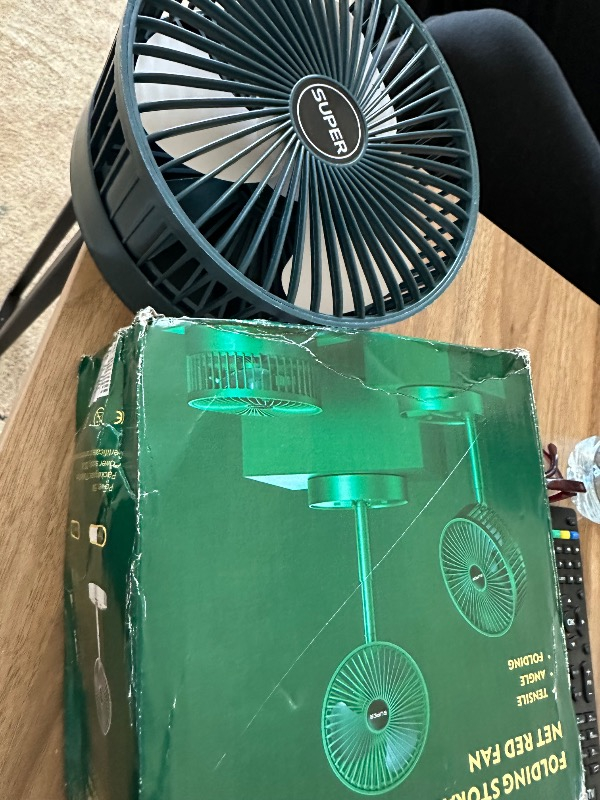 Robeve Masaüstü Vantilatör Şarjlı Vantilatör Yükselebilen Fan Vantilatör Soğutucu Fan Klima Serinletici Fan 3 Kademeli Hız Ayarı Vantilatör