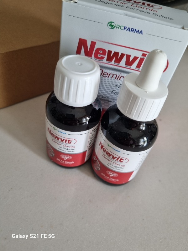 Newvit Demir Damla 2X50 ml