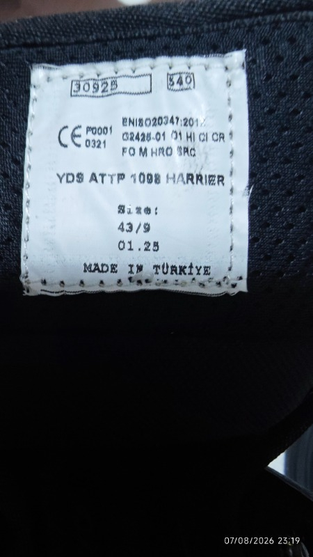 YDS Attp 1098 Harrier -Siyah