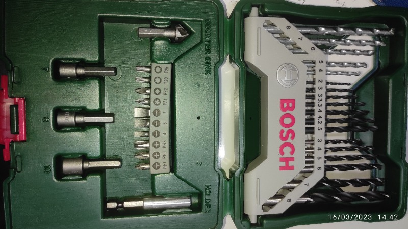 Bosch X-Line 33 Parça Delme ve Vidalama Seti