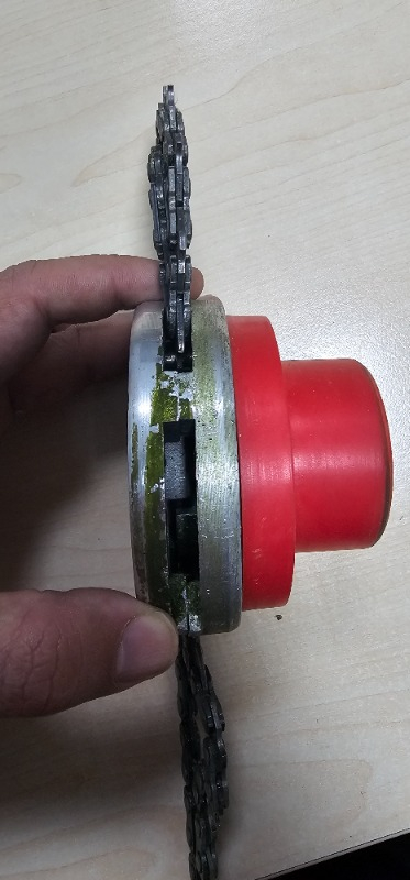 Zincirli Tırpan Başlığı Canavar Başlık Benzinli Tırpan