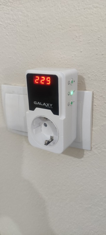 Galaxy Energy S220 16A Ayarlanabilir Voltaj Koruyucu