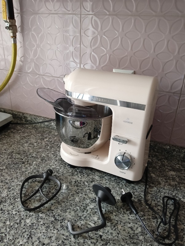 Karaca Mastermaid Chef Stand Mikser Soft Cream 1500W 5 Lt