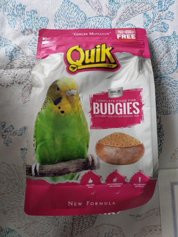 Quik Muhabbet Kuşu Yemi 1 Kg