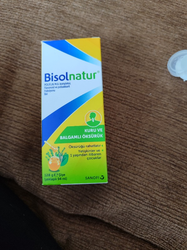 Bisolnatur Doğal İçerikli Öksürük Şurubu - Kuru ve Balgamlı Öksürükte Rahatlama