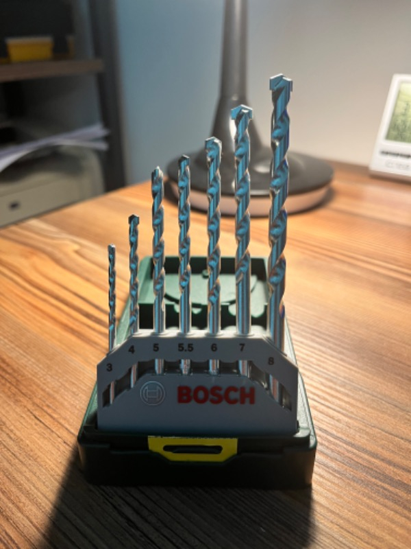 Bosch 7  Parçalı Beton Matkap Ucu Seti