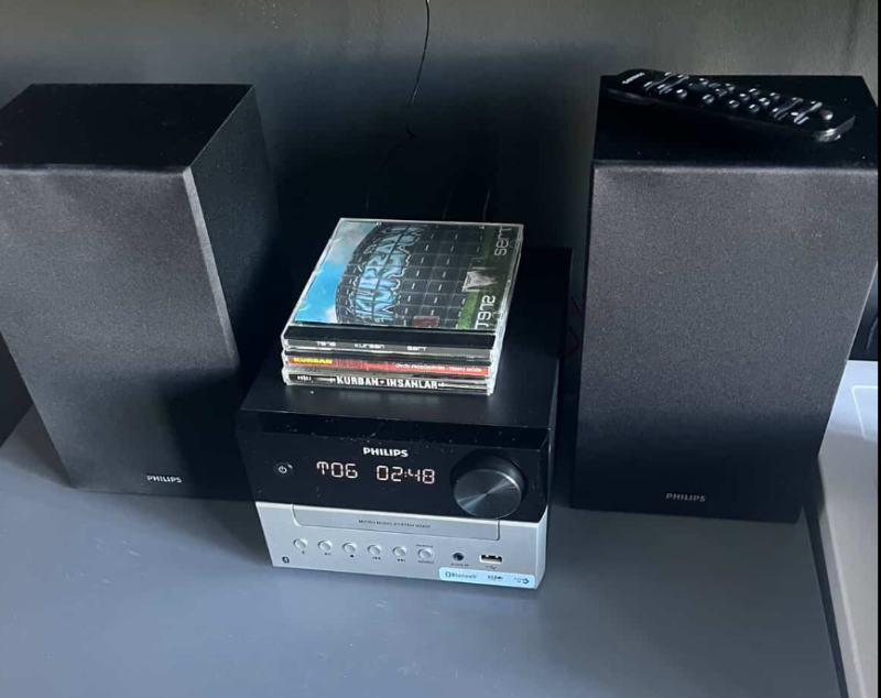 Philips M3205 / 12 Mini Hi-Fı Sistem Cd'si, Usb, Bluetooth (Fm Radyo, Cd-Mp3