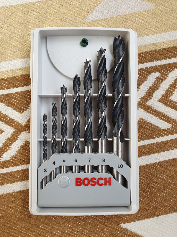 Bosch Profesyonel Ahşap Matkap Ucu Seti 7 Parçalı