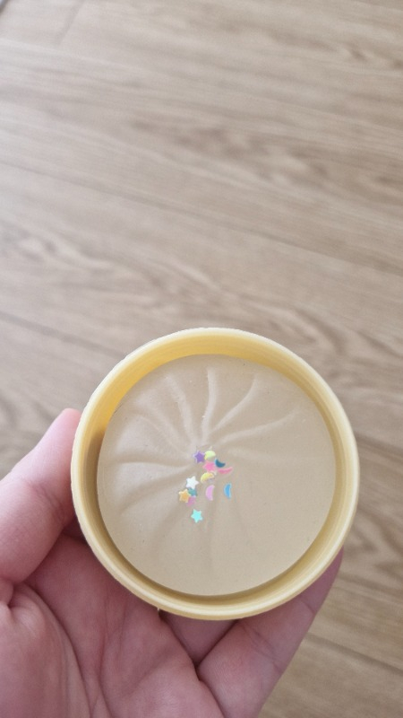Gökkuşağı Sepeti Çin Mantısı Dumpling Squishy Eğlenceli Hediye +1 Yaş İçin Yumuşak Dokulu Koleksiyonluk 1 adet