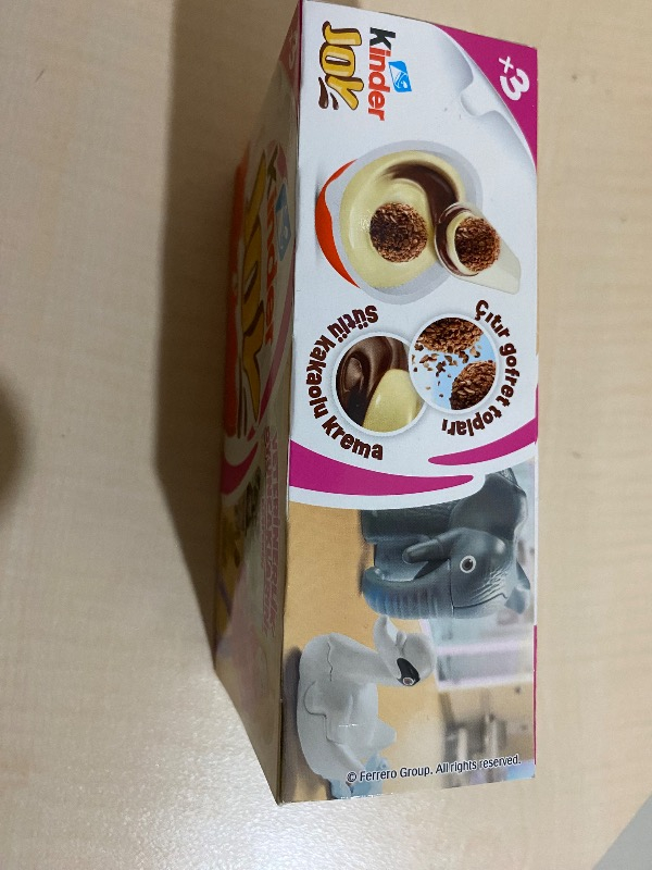 Kinder Joy Yumurta Çikolata Kızlar 20 Gr 3'lü