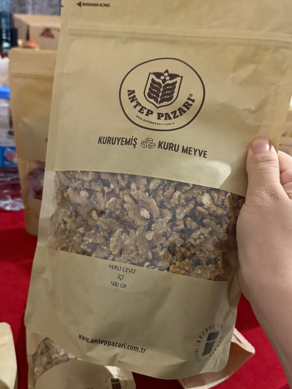 ANTEP PAZARI YERLİ İÇ CEVİZ 500 GR