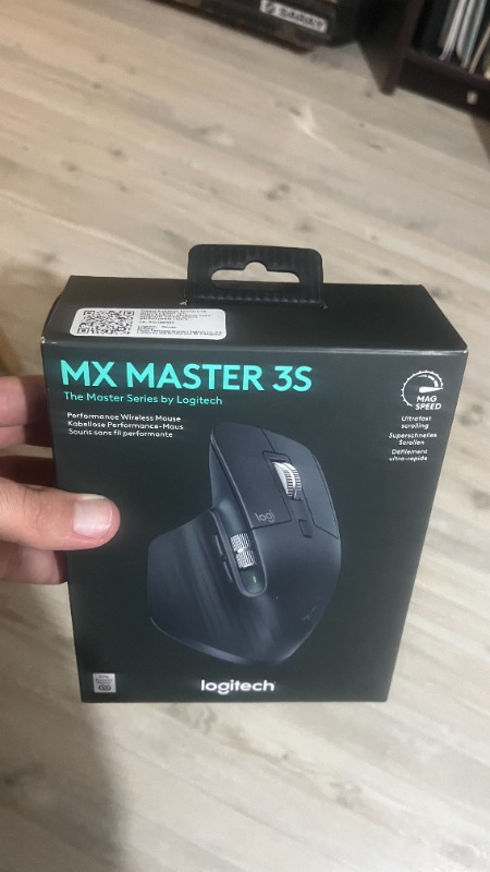 Logitech MX Master 3S Performans 8.000 DPI Optik Sensörlü Sessiz Kablosuz Mouse - Siyah